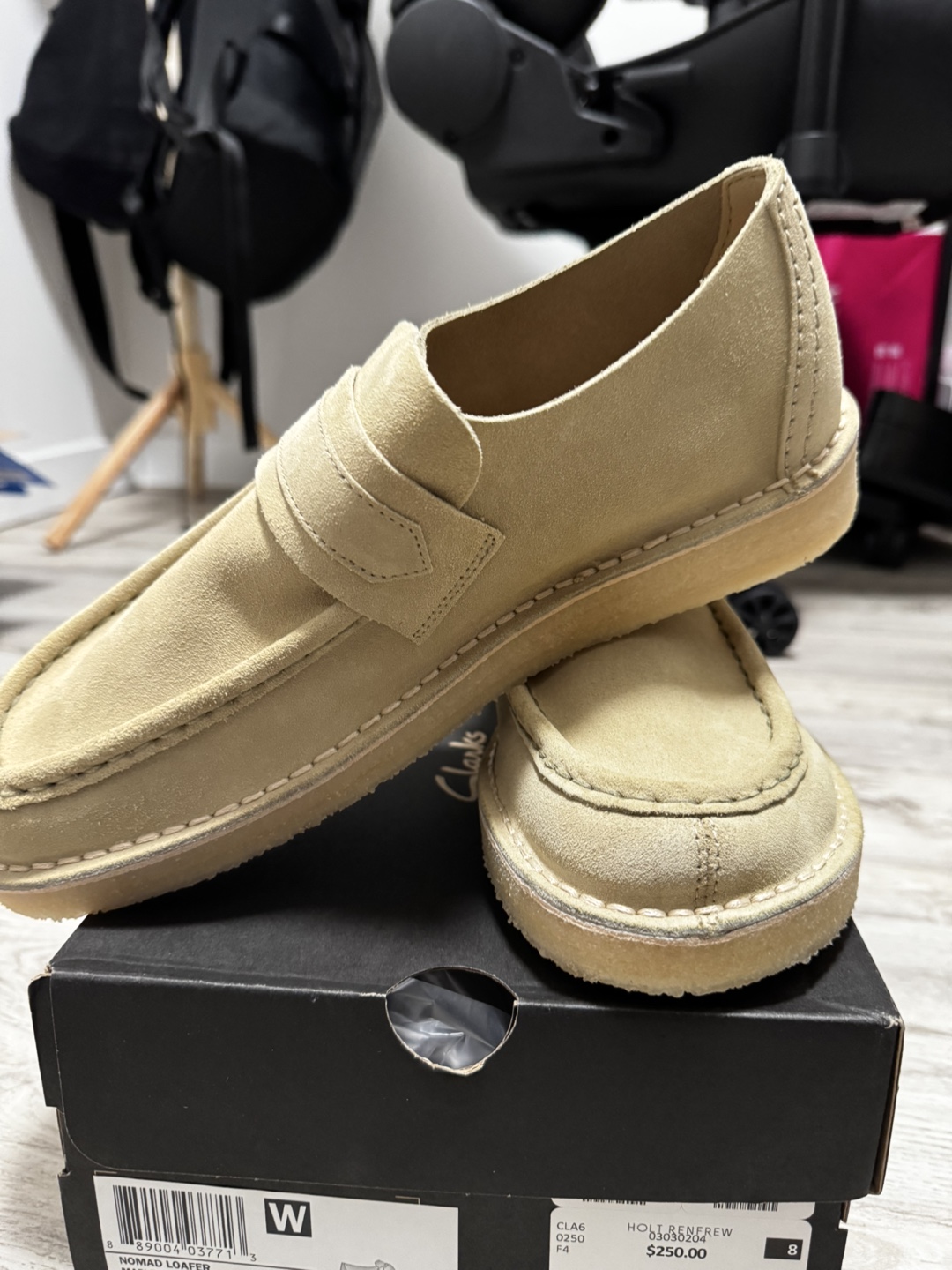 Clarks Originals Hoker Loafer Maple Suede Size 8 - photo 3