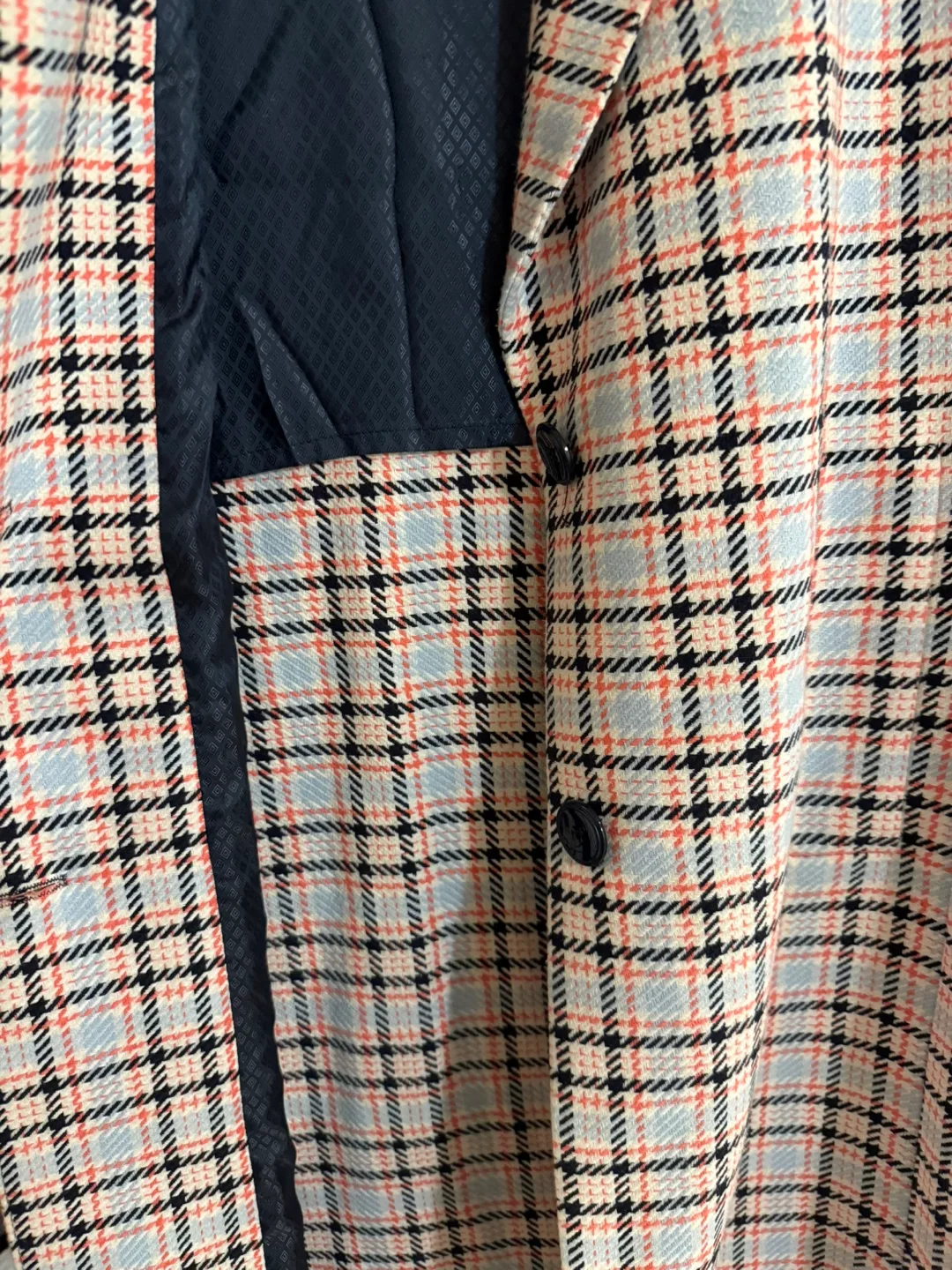 Cocoon Coat - Plaid image indicator(2)