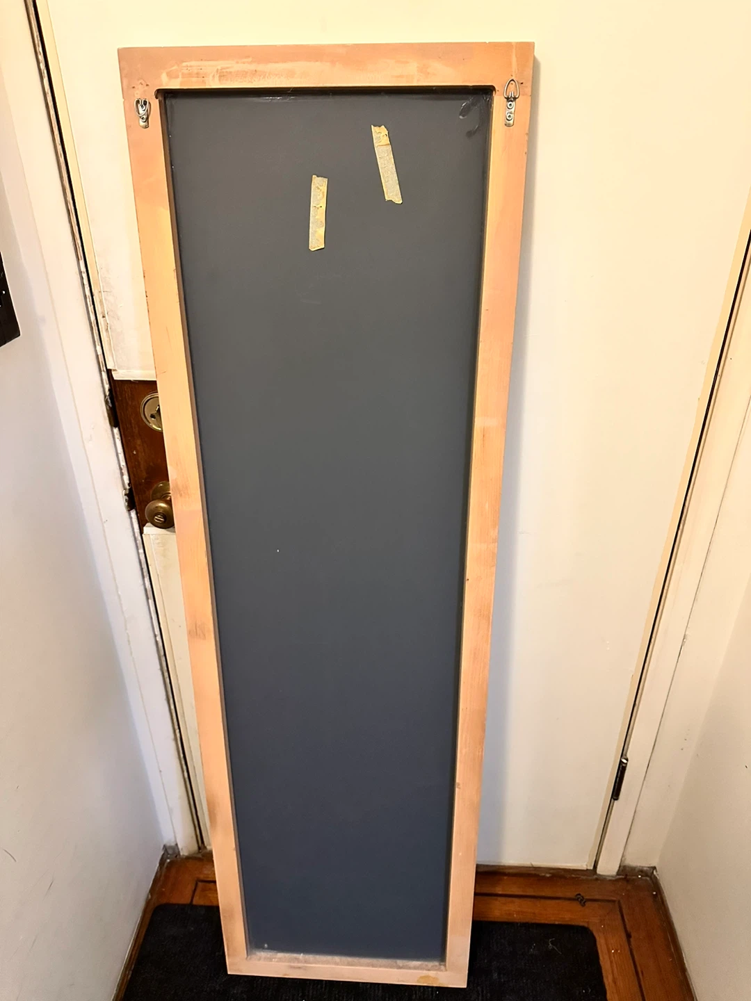 Wooden Framed Full Length Mirror 60”x18” - photo 3
