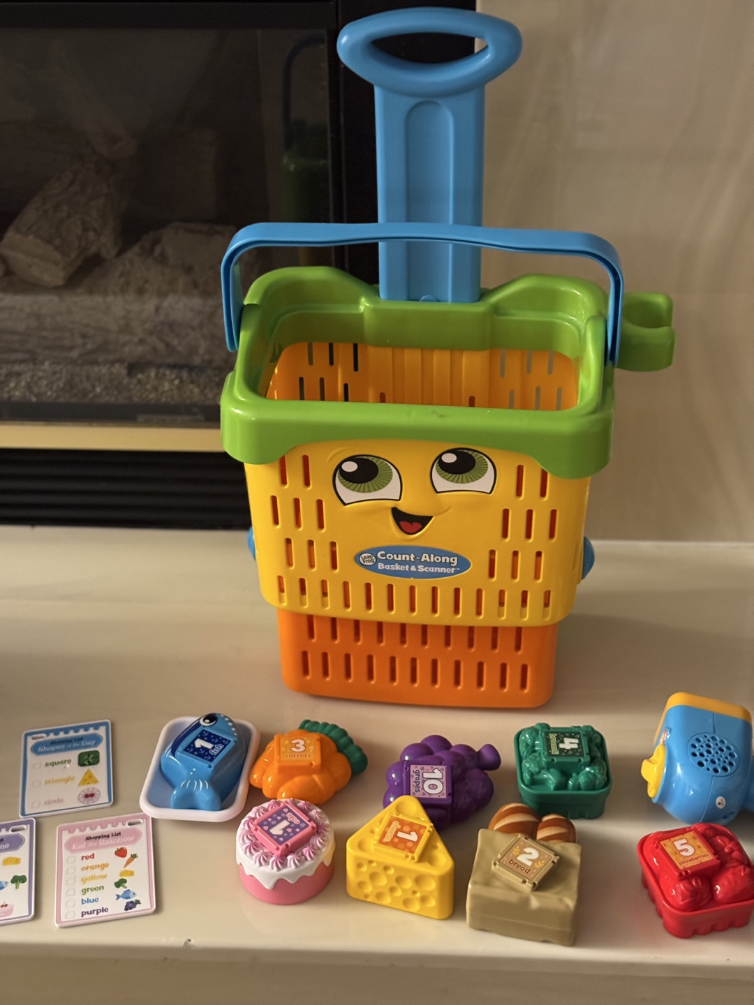 LeapFrog Count-Along Basket & Scanner - photo 2