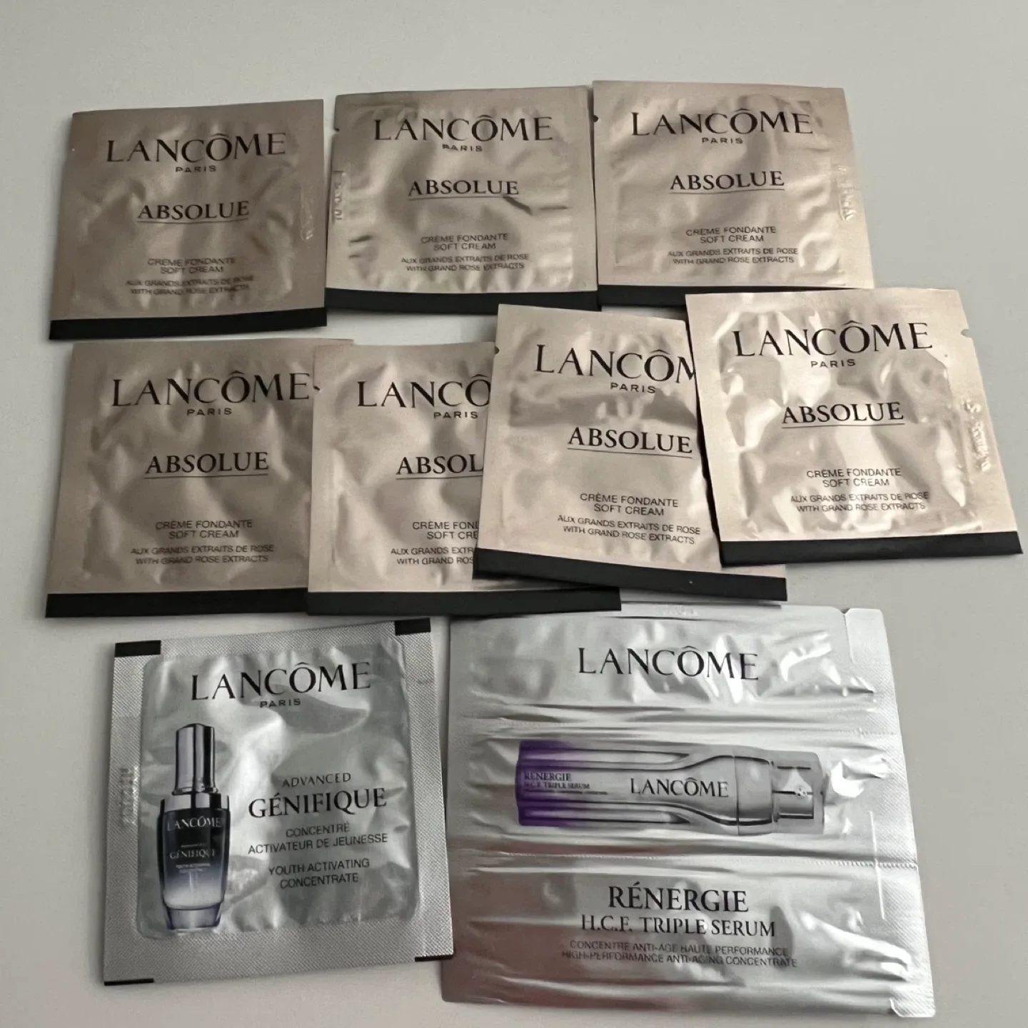 (Originally $42)(New)Lancome Absolue & Rénergie Sample Lot thumbnail