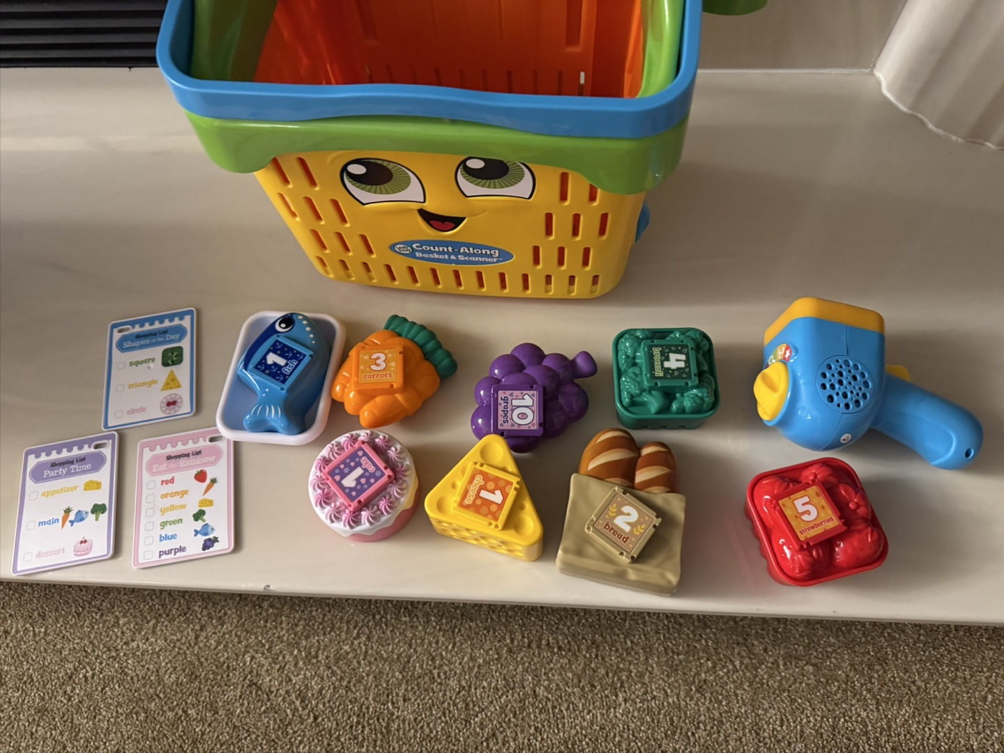 LeapFrog Count-Along Basket & Scanner - photo 4