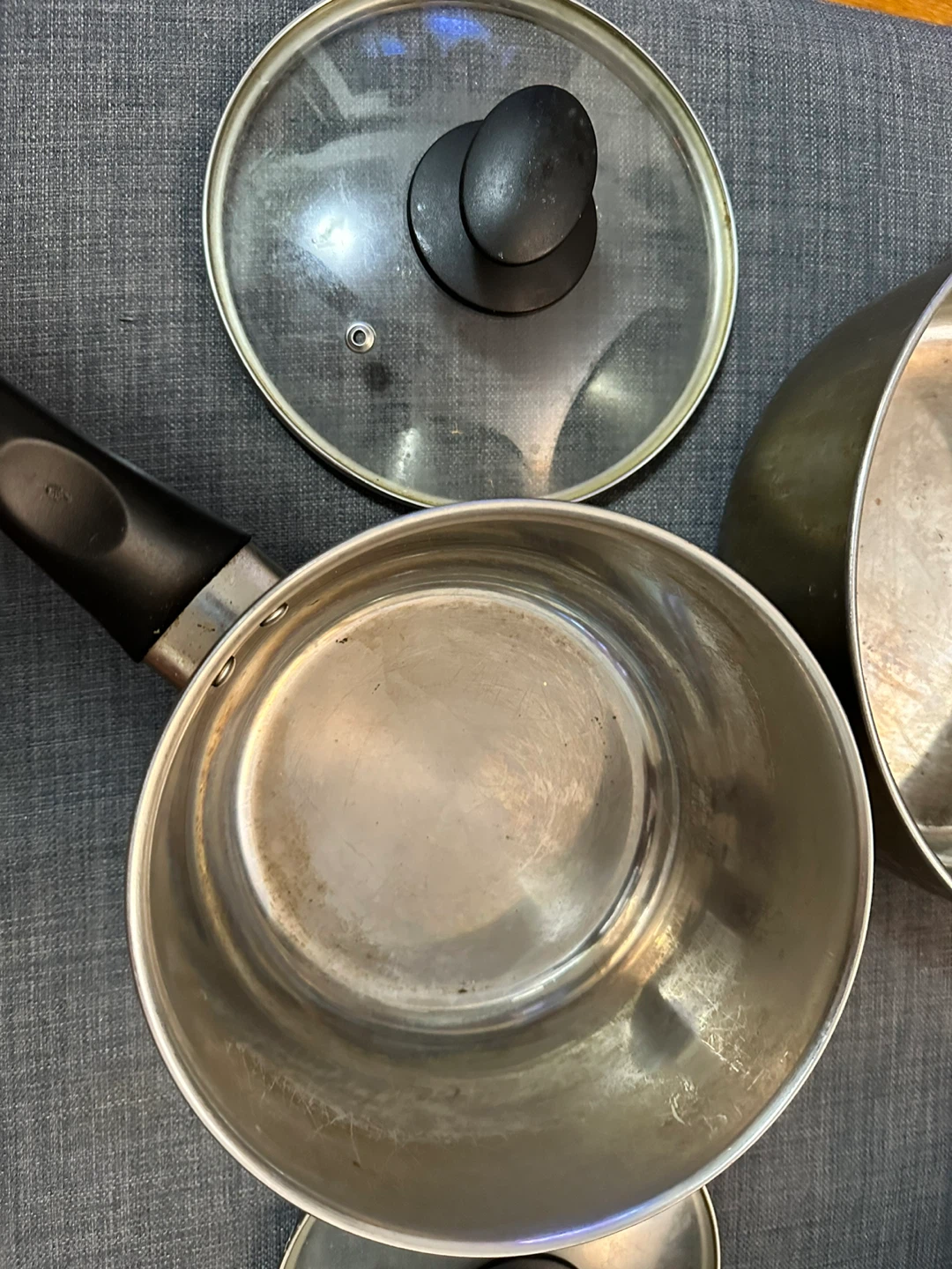 Stainless Steel Pots and Pans Set with Lids - photo 5