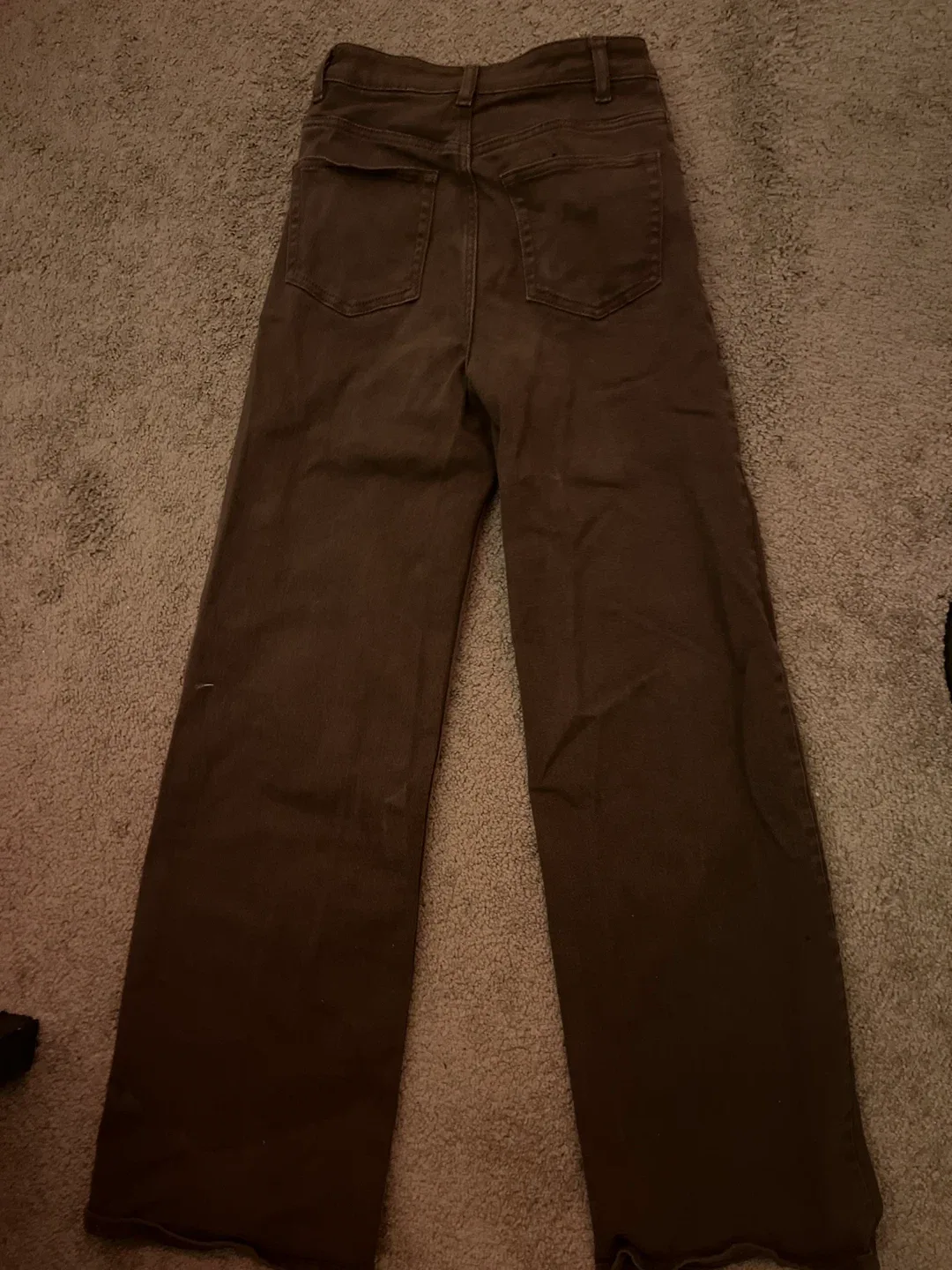 H&M Divided Brown Wide Leg Pants Size 0 image indicator(3)