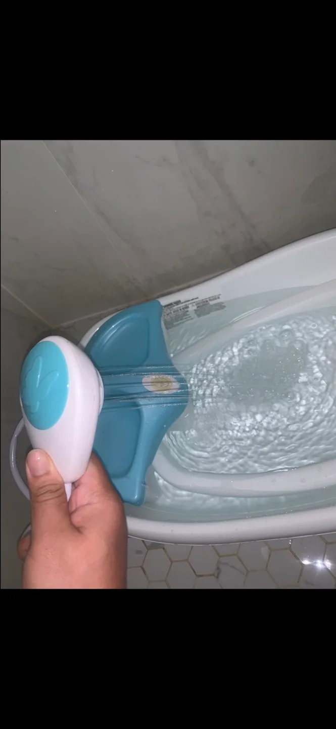 Baby Bath Tub with Gentle Shower Hose thumbnail