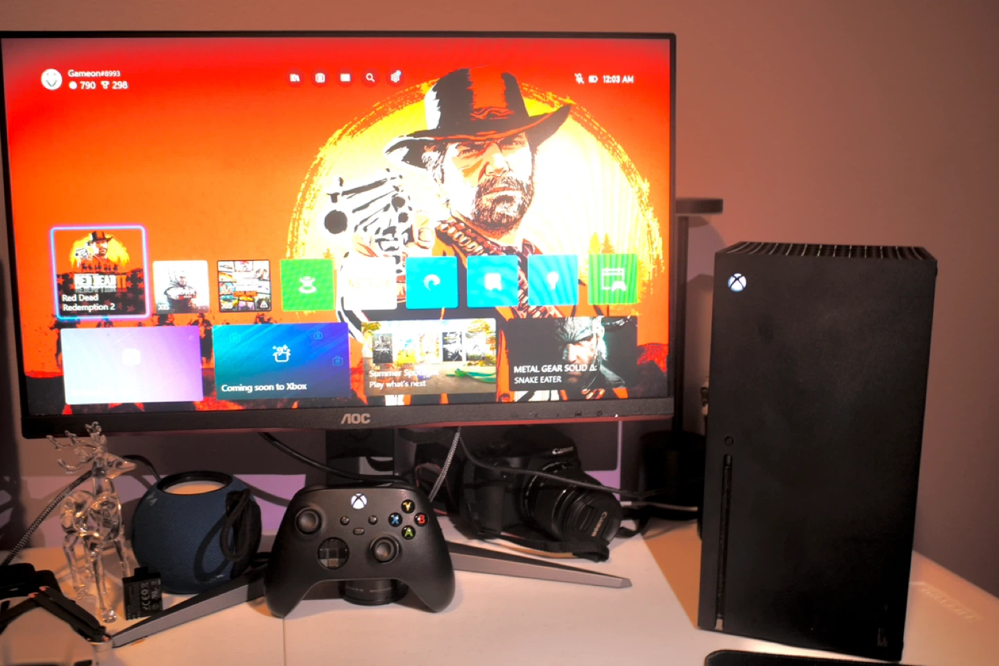 XBox Series X 1Tb  with Aoc Gaming Monitor - photo 2