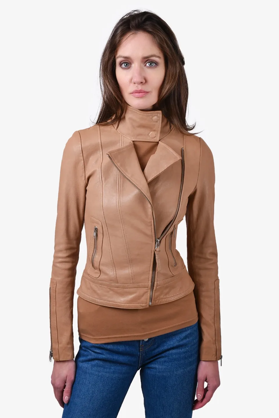 Vintage Mackage For Aritzia Kenya Lambskin Leather Jacket image indicator(2)