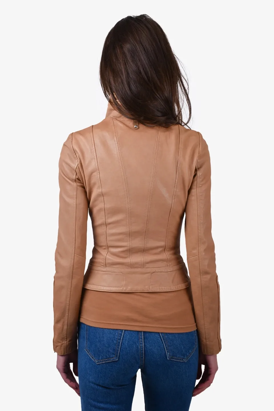 Vintage Mackage For Aritzia Kenya Lambskin Leather Jacket image indicator(4)