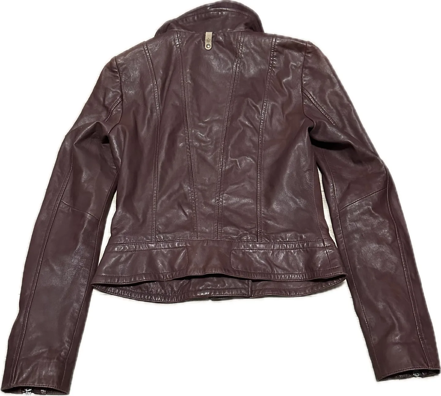 Vintage Mackage For Aritzia Kenya Lambskin Leather Jacket image indicator(7)