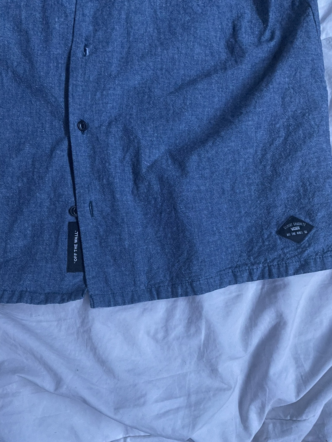Vans skateboard Button Up Shirt - men’s size Large - photo 5