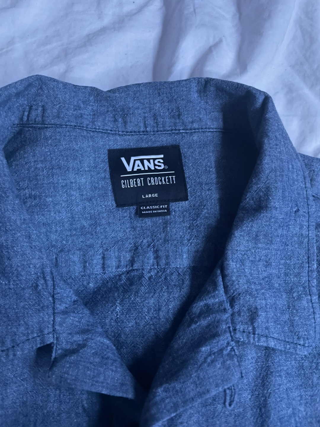 Vans skateboard Button Up Shirt - men’s size Large - photo 4
