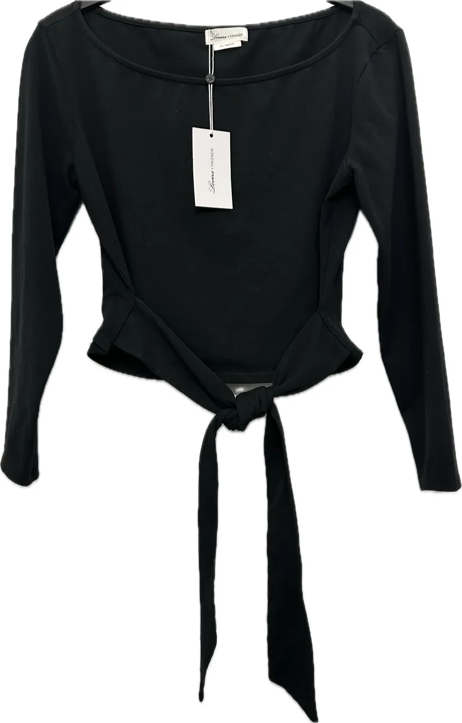 Lovers + Friends Tie Back Top | Black image indicator(5)