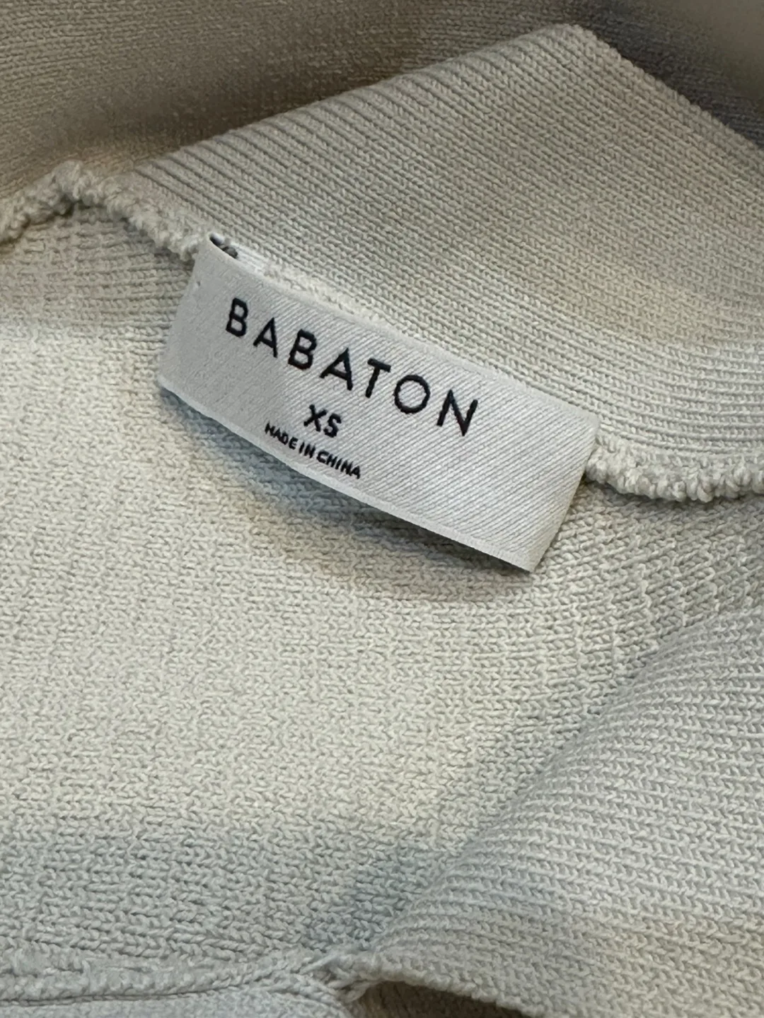 Aritzia Babaton Sculpt Knit Criss Cross Tank | Matte Pearl image indicator(8)