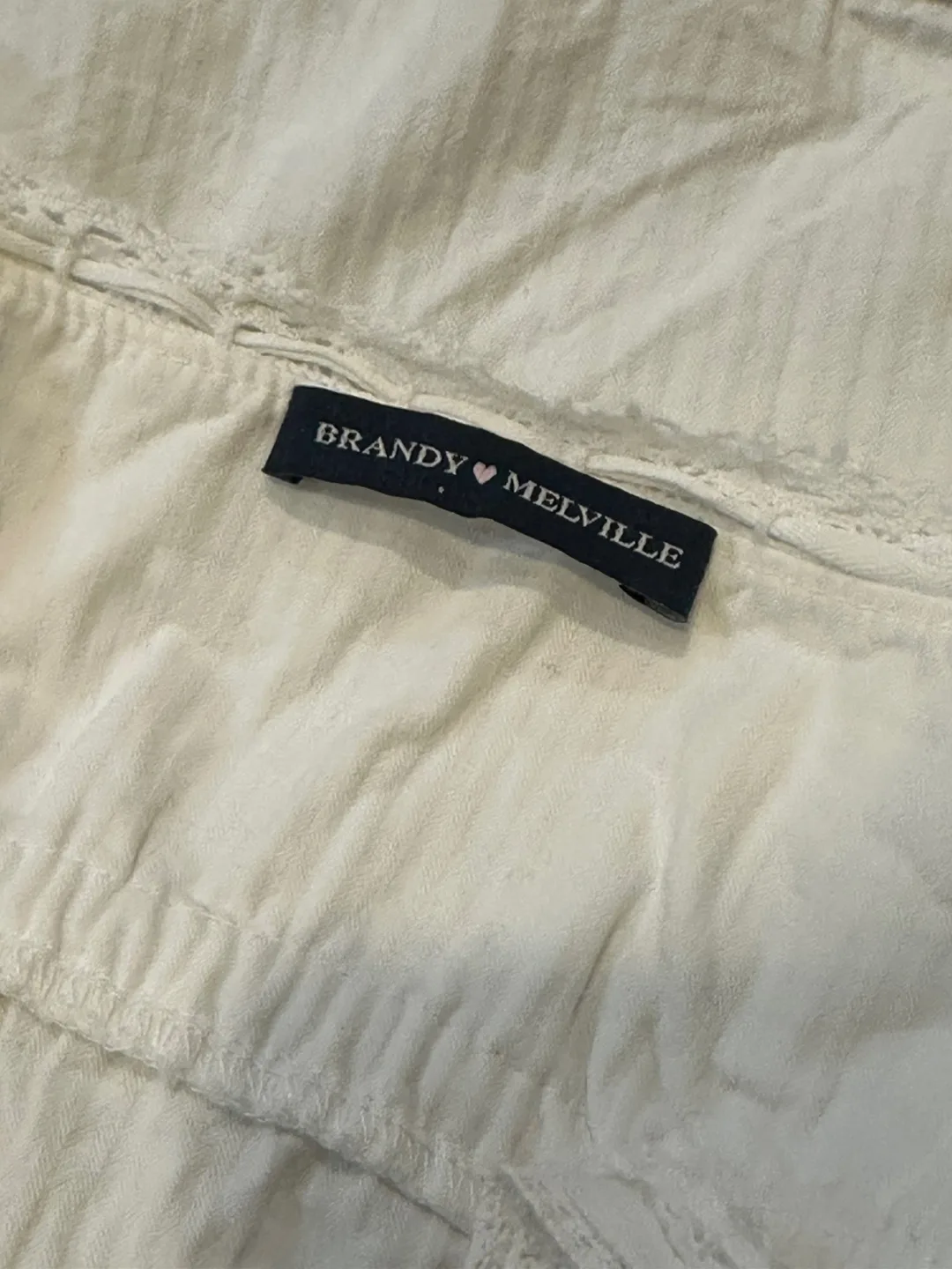 Brandy Melville Edith Lace Tank | White image indicator(7)