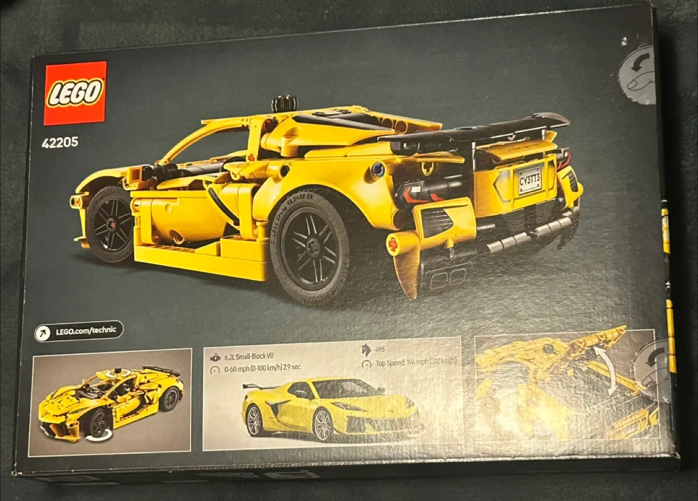 LEGO Technic Chevrolet Corvette Stingray 42205 image indicator(2)