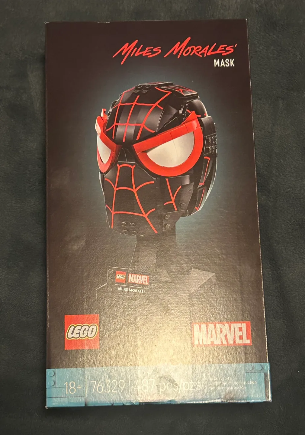 LEGO Marvel Miles Morales Mask 76239 - New in Box thumbnail