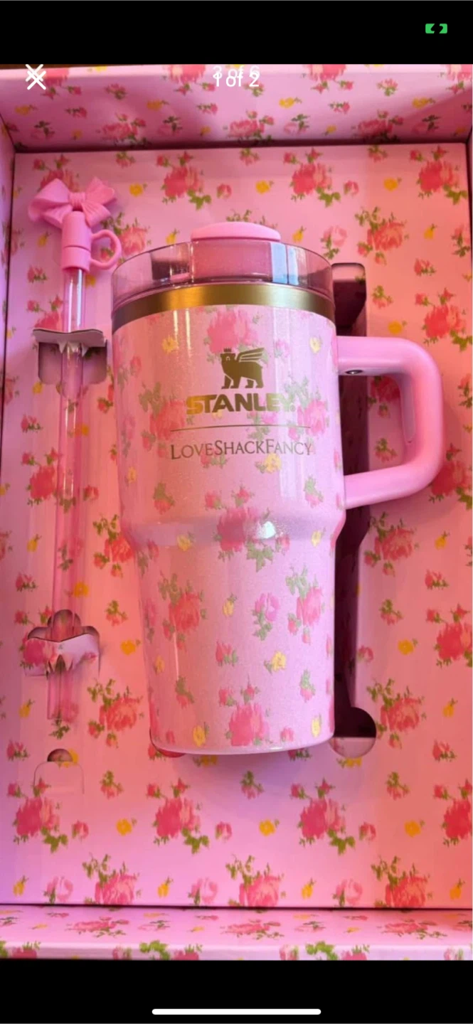 Stanley x LoveShackFancy 20oz Tumbler - New in Box! - photo 2