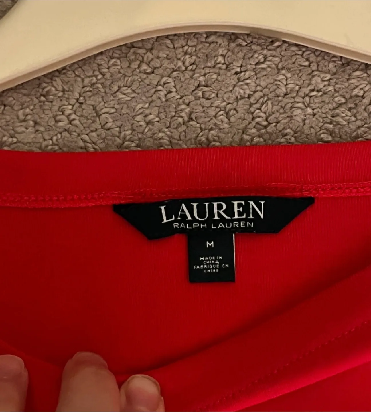 Ralph Lauren Red Top - Size M image indicator(3)