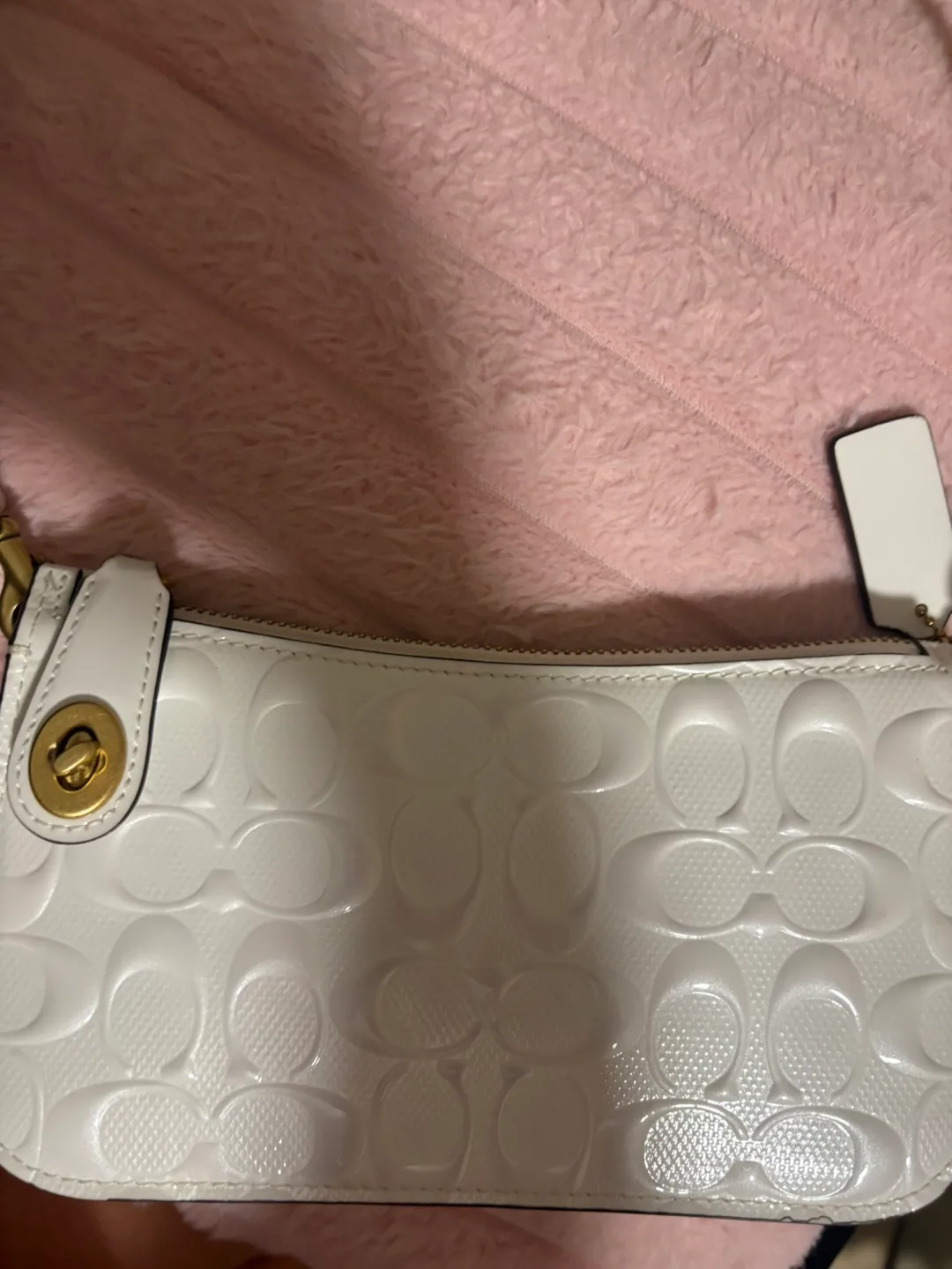 Coach patent Pen shoulder bag