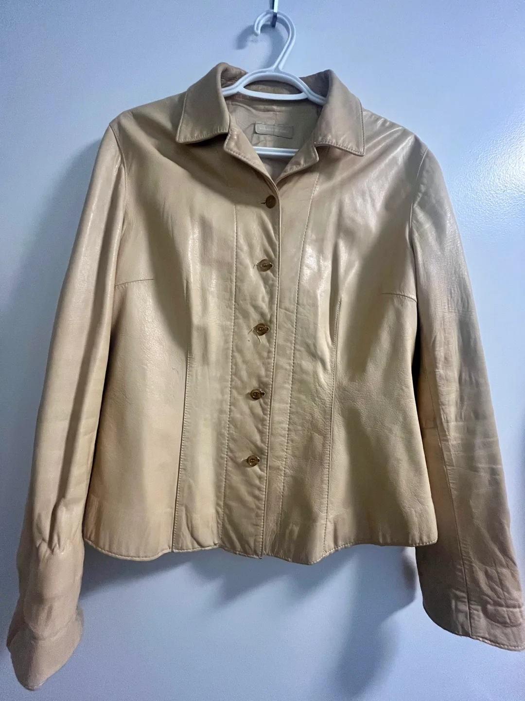 Retro Massimo Dutti Women's Leather Jacket thumbnail