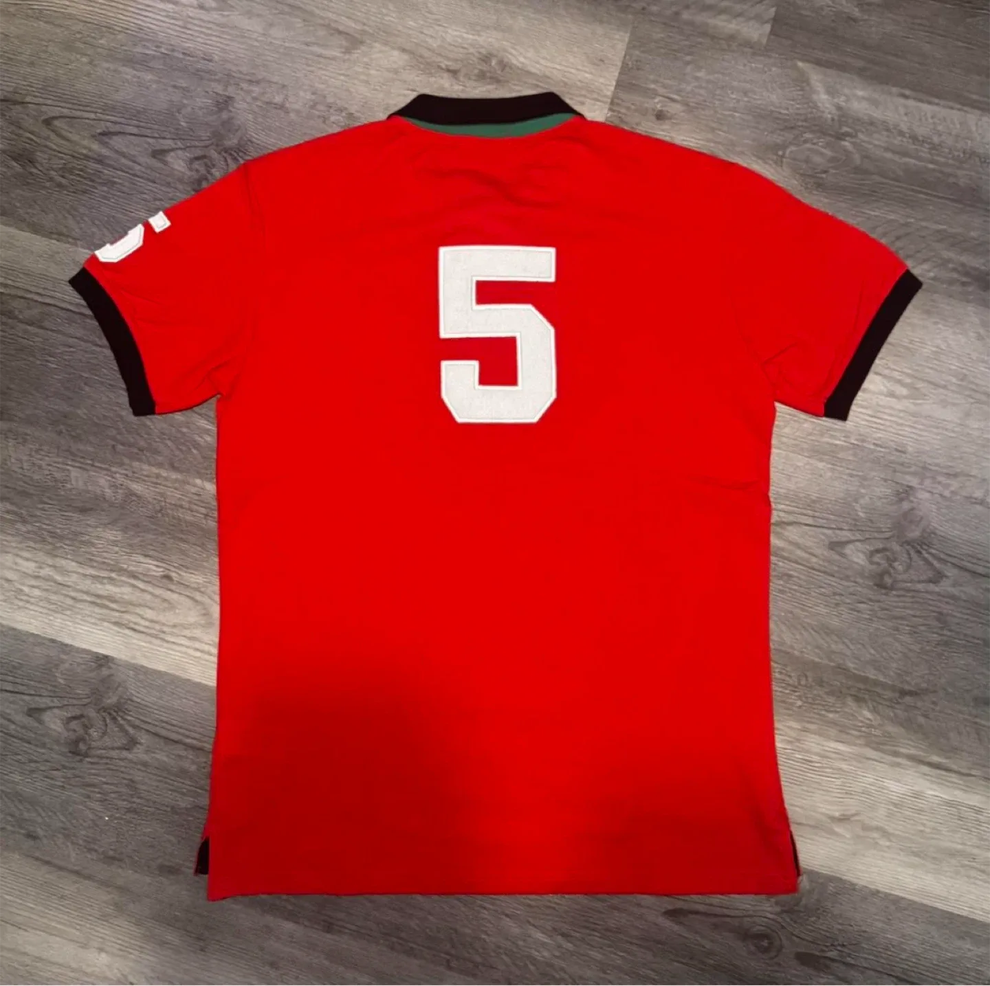 Polo Ralph Lauren Milan Red Polo Shirt image indicator(2)