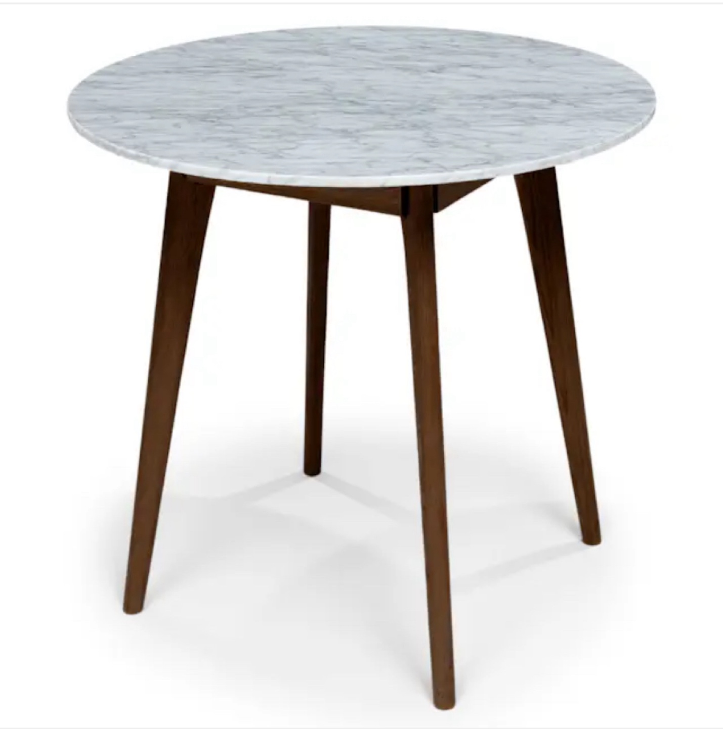 Article Mara 36" Round Dining Table - Walnut
