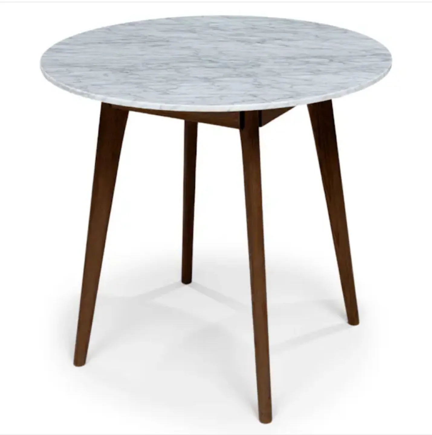 Article Mara 36" Round Dining Table - Walnut thumbnail