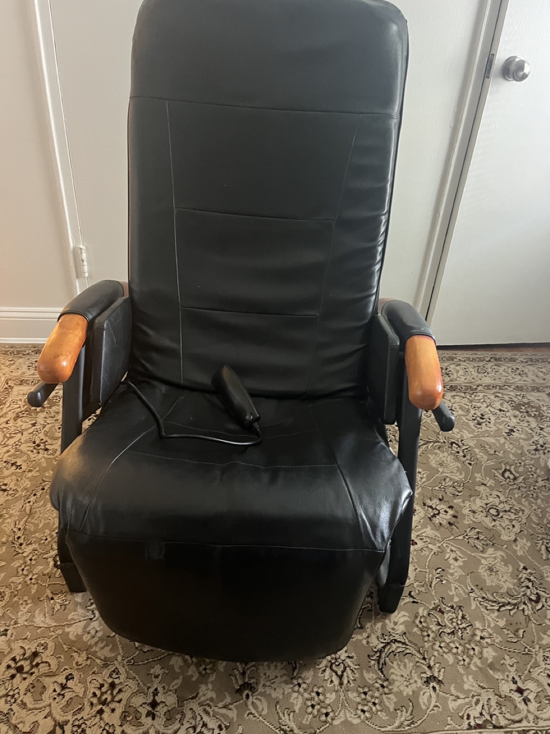 Black Massage Recliner Chair - photo 2