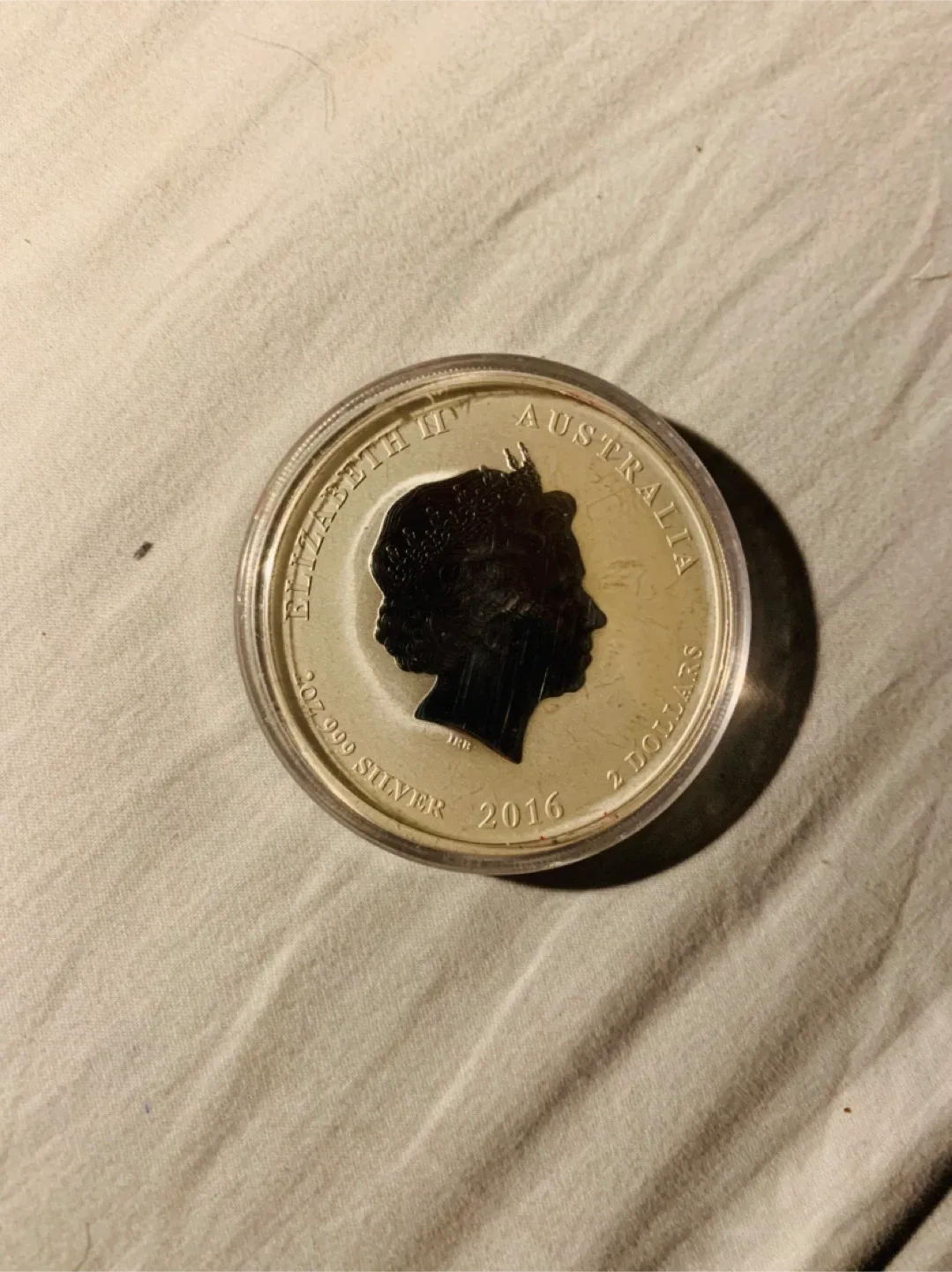 Australia 2016 Year of the Monkey 2oz Silver Coin