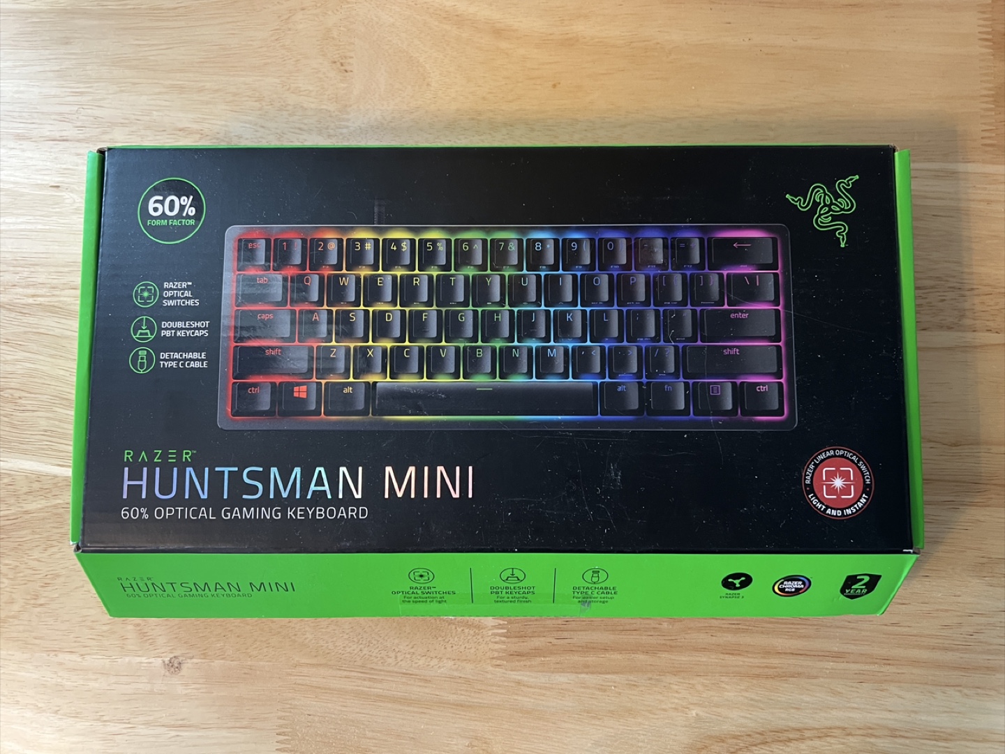 Razer Huntsman Mini 60% Gaming Keyboard