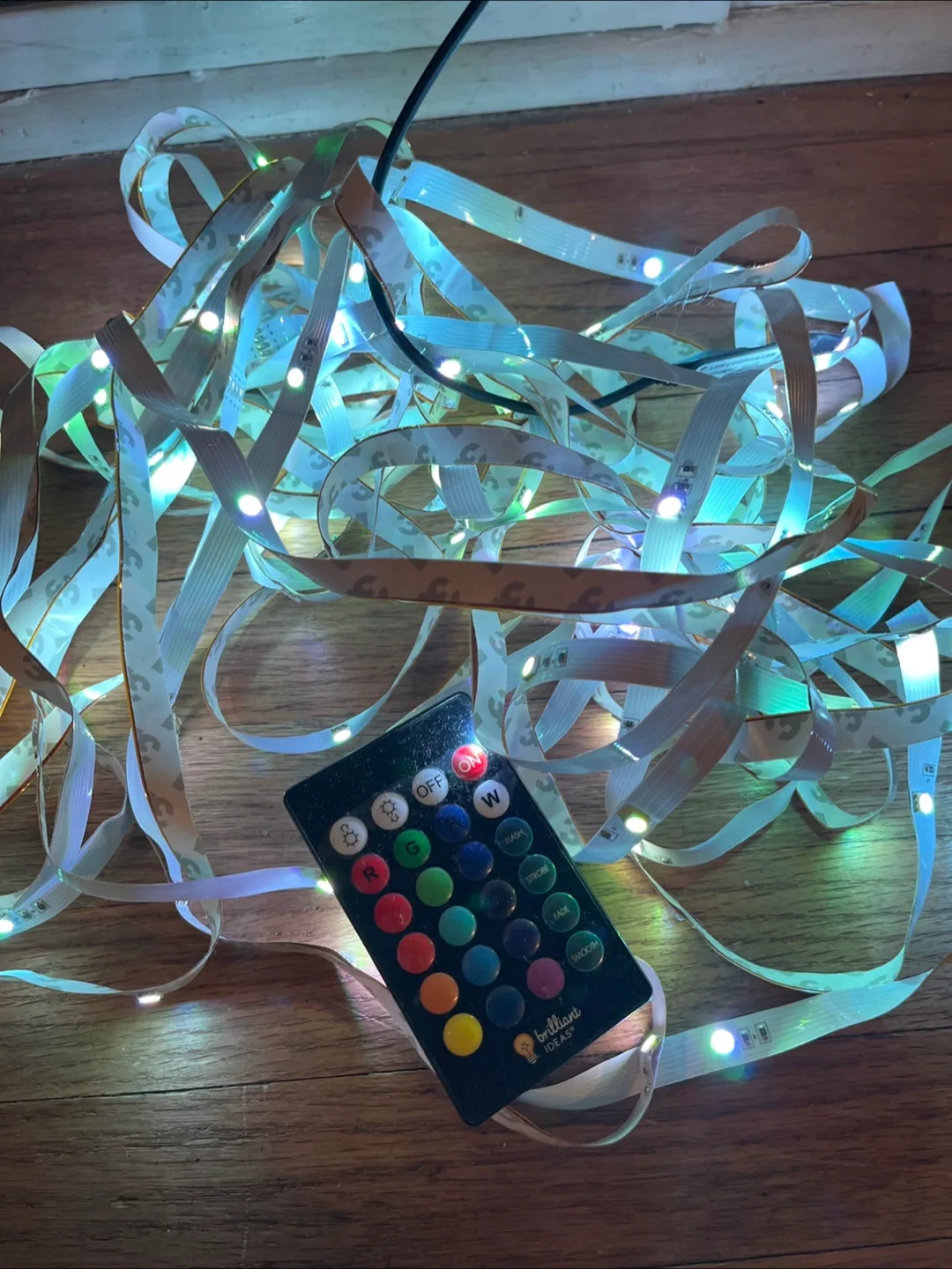 Brilliant Ideas LED Light Strip with Remote