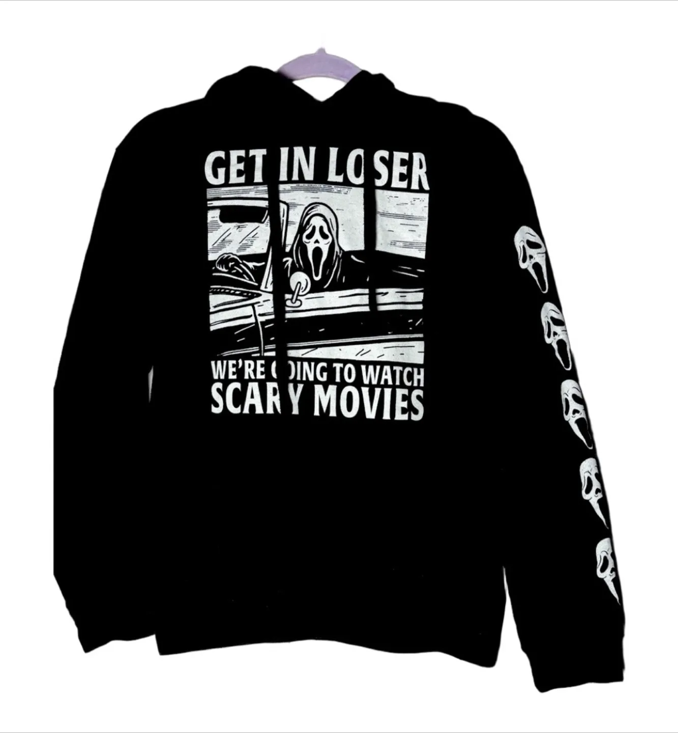 Ghost Face “Get in Loser” Hoodie thumbnail