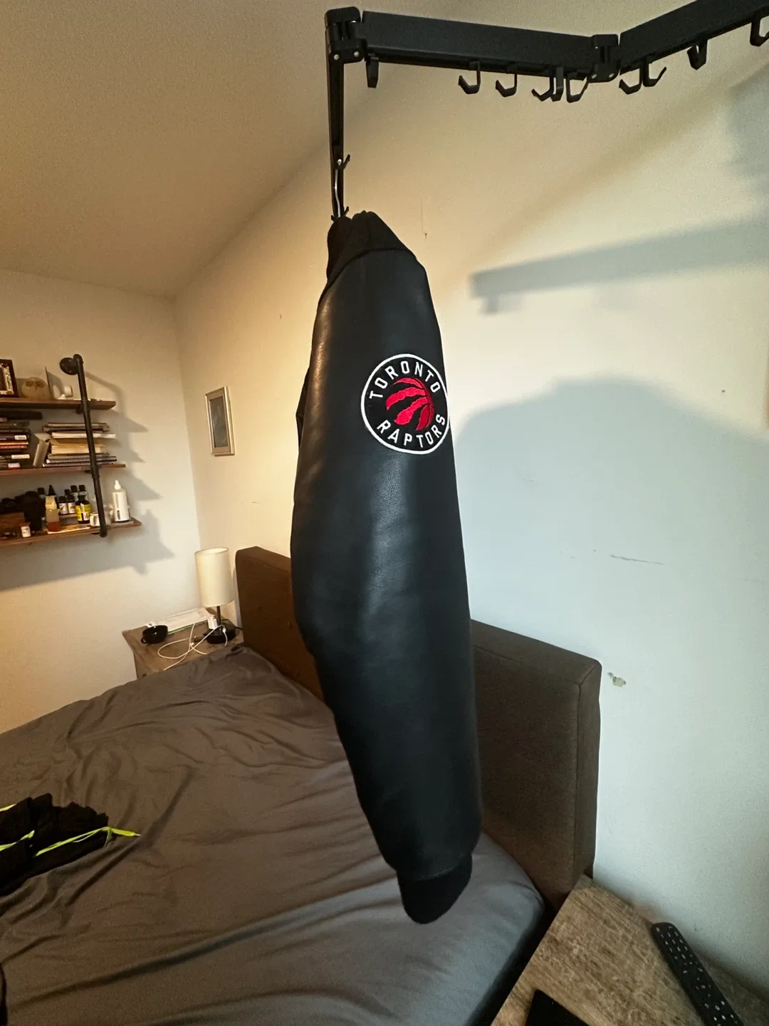 Toronto Raptors NBA Champions Wool & Leather Jacket image indicator(3)