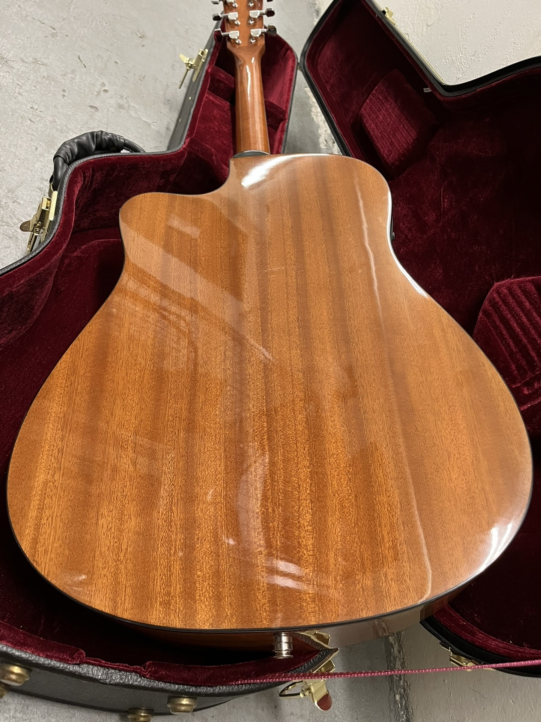 Fender CD-140SCE/NAT Acoustic-Electric Guitar w/ Case - photo 5