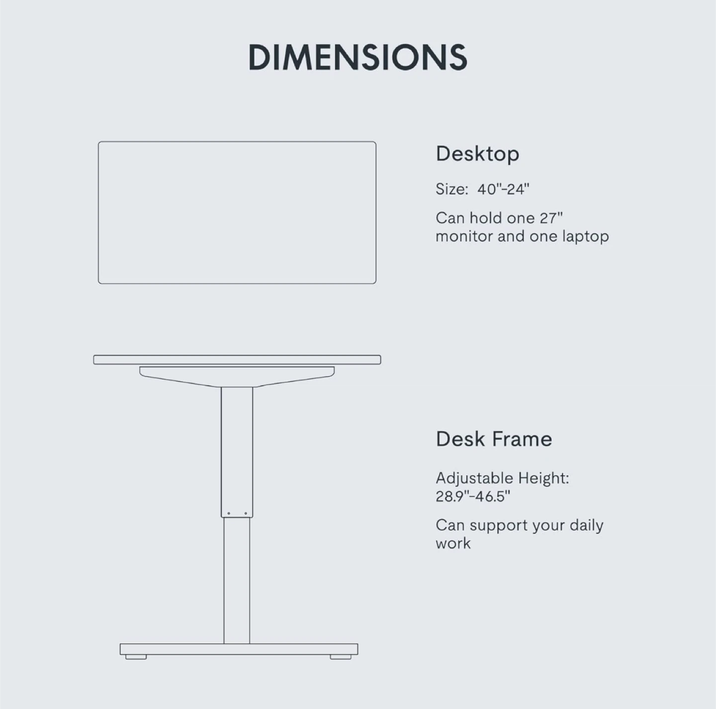 White standing desk | NEW 🥕 - photo 2