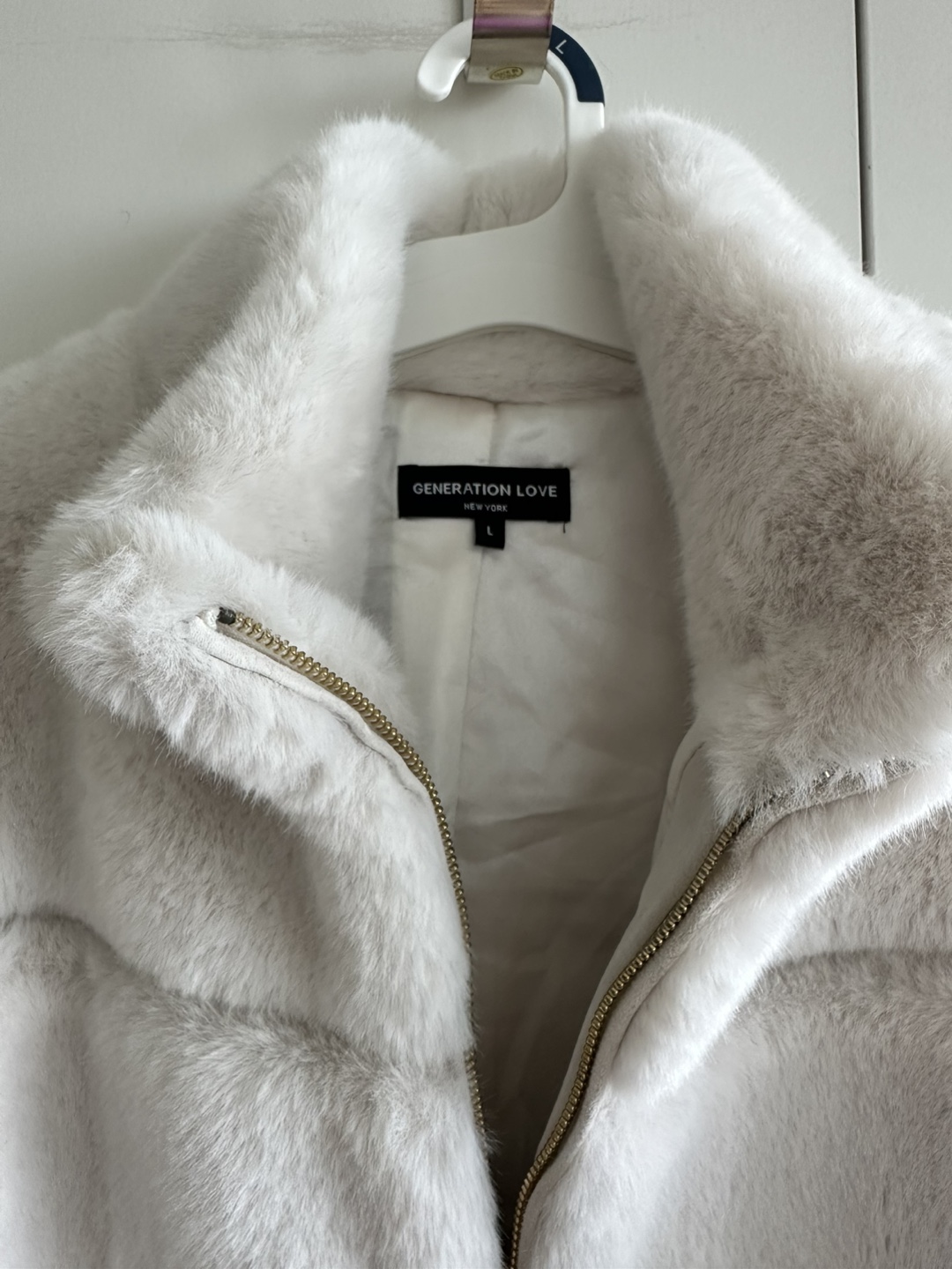 Generation Love Faux Fur Jacket - Size L - photo 2