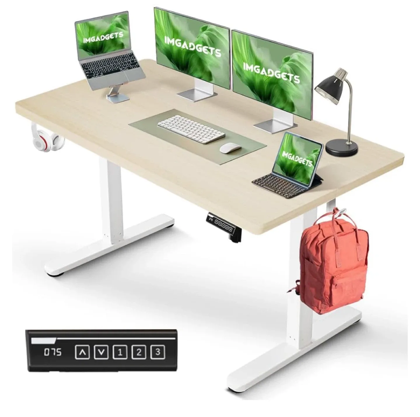 IMGadgets Standing Desk - Adjustable Height 47"x24" thumbnail