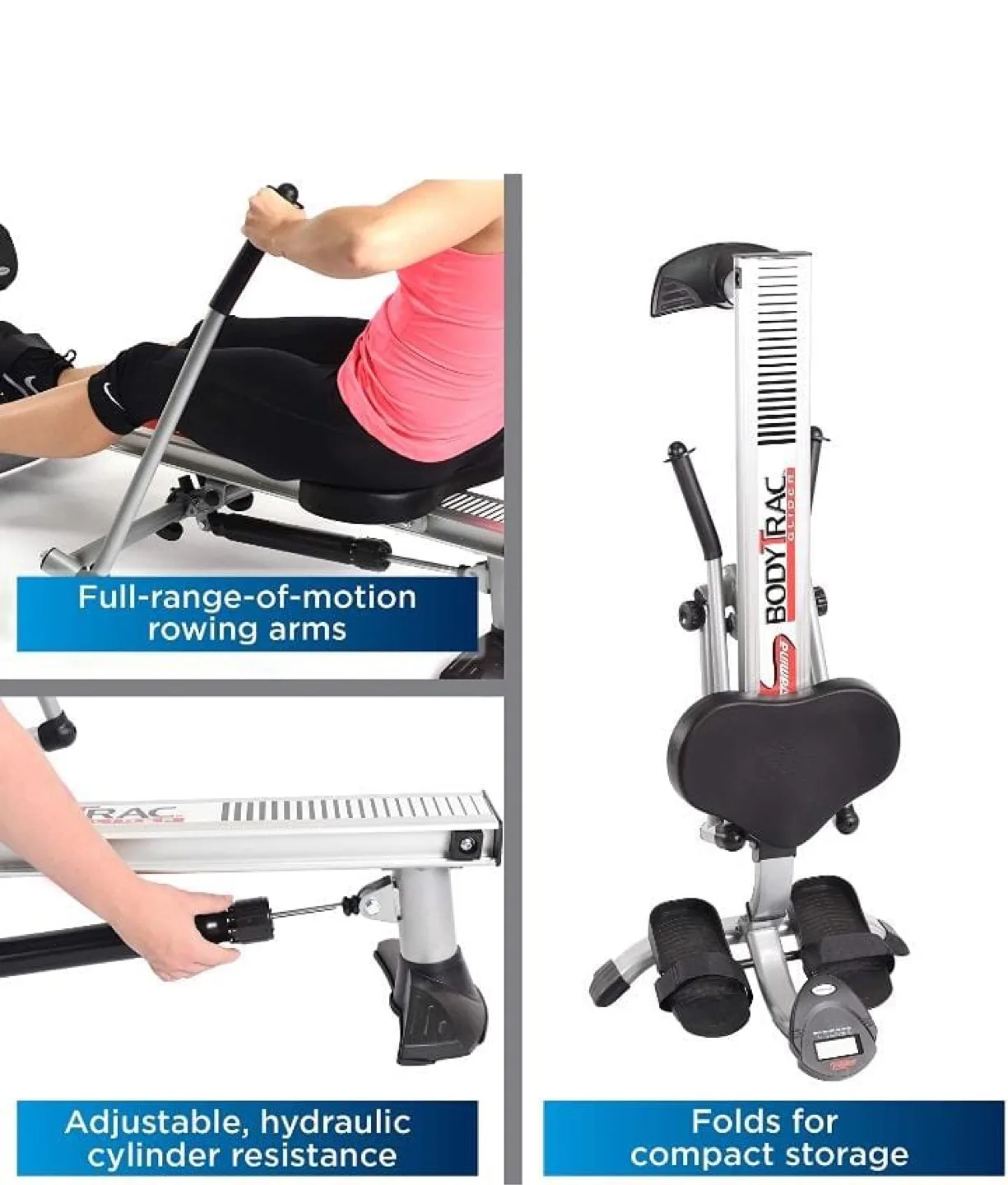 Stamina Body Trac Glider 1050 Rowing Machine 🥕 image indicator(2)