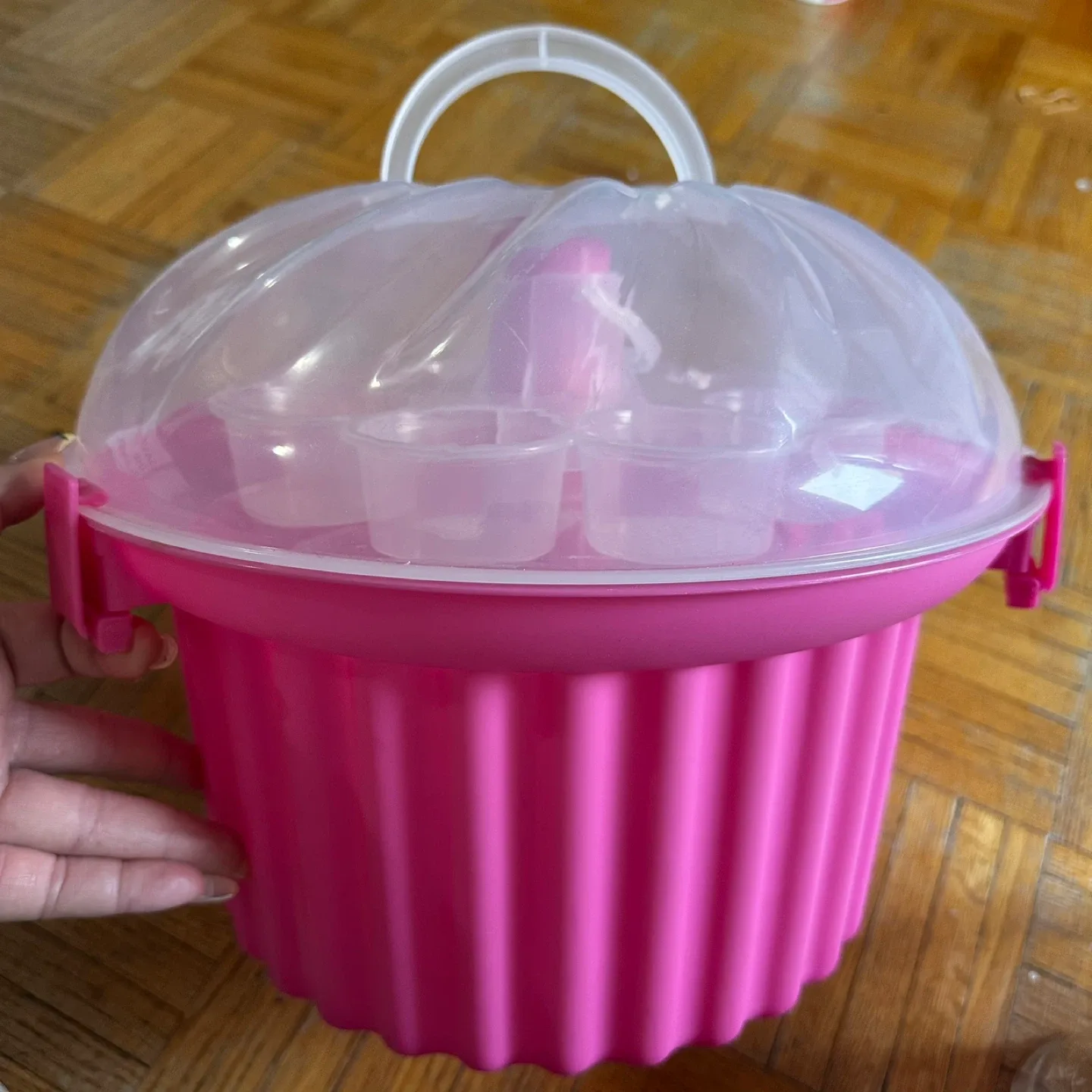 Pink Cupcake Carrier thumbnail