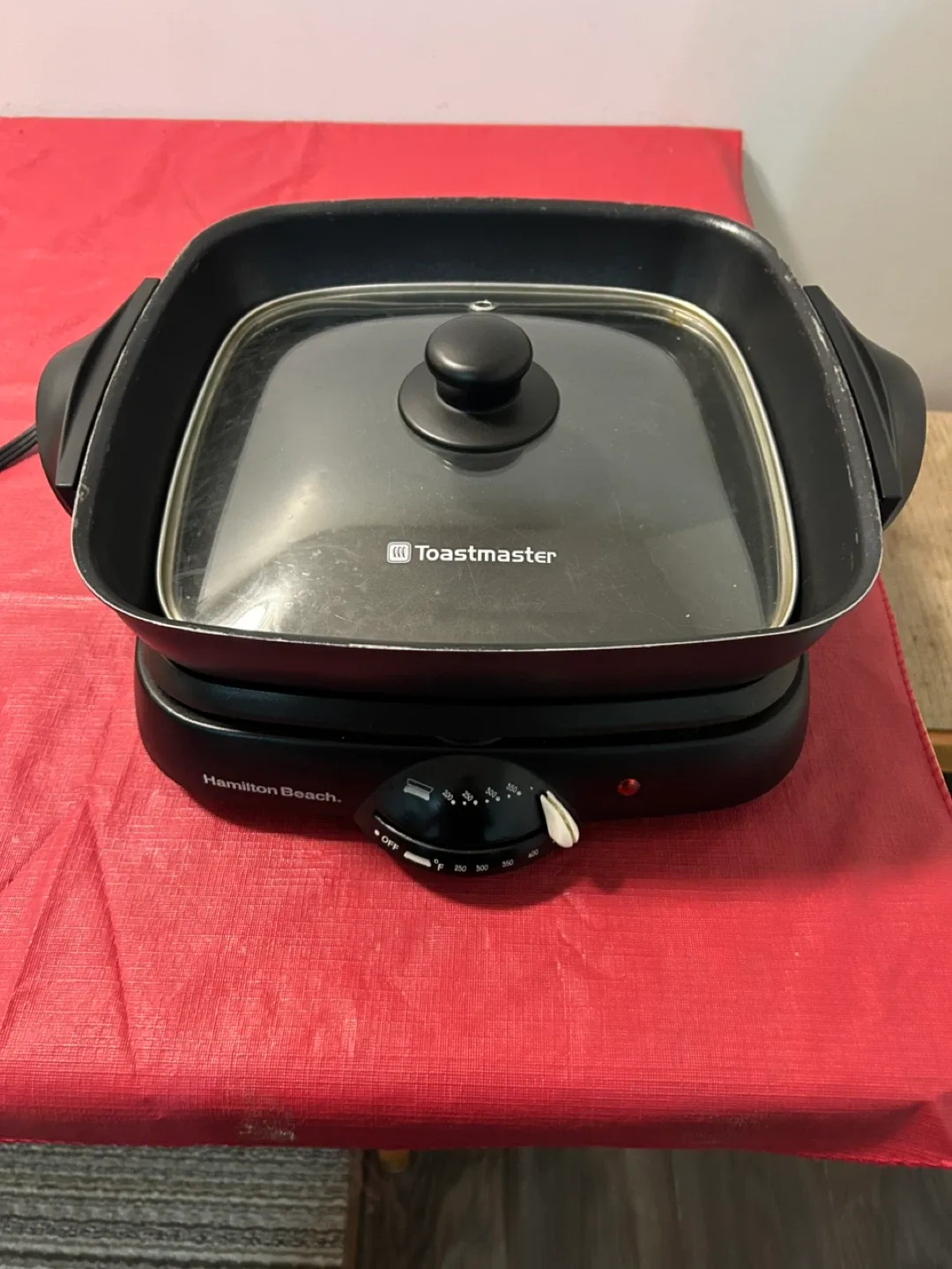 Hamilton Beach Nonstick Skillet Griddle 38500 image indicator(3)