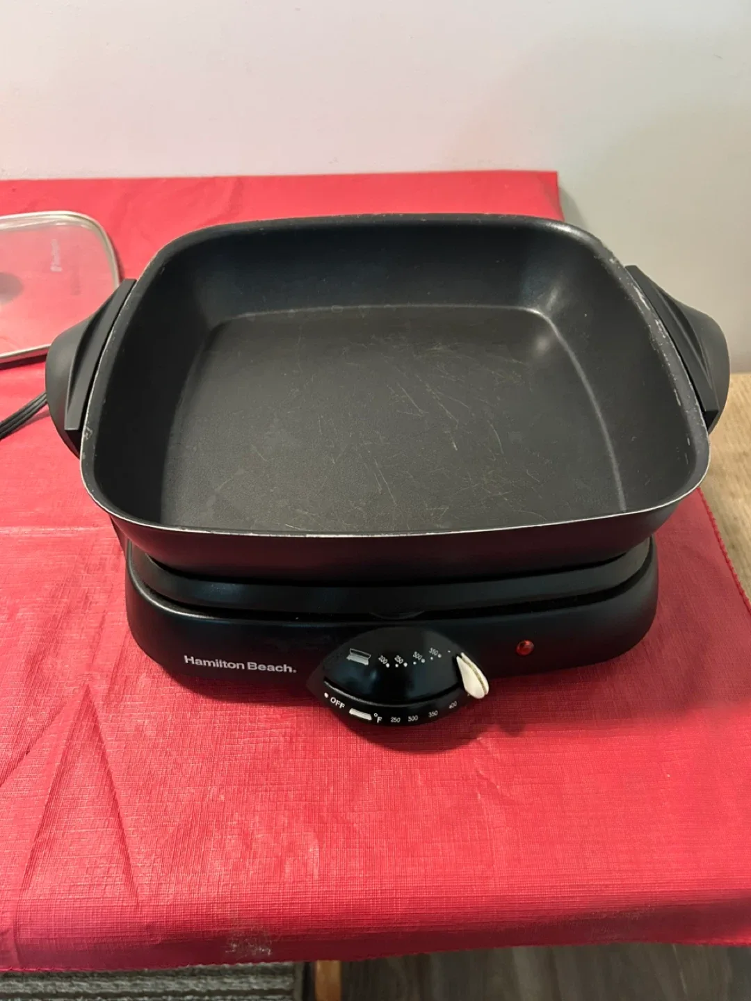 Hamilton Beach Nonstick Skillet Griddle 38500 image indicator(2)