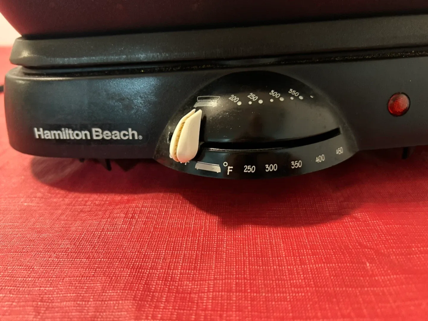 Hamilton Beach Nonstick Skillet Griddle 38500 image indicator(5)