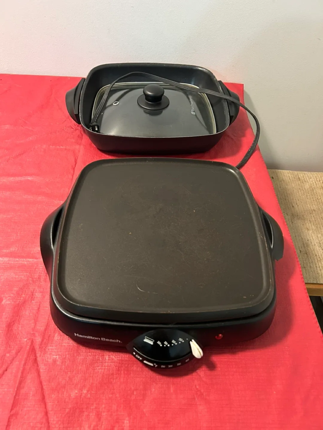 Hamilton Beach Nonstick Skillet Griddle 38500 image indicator(4)
