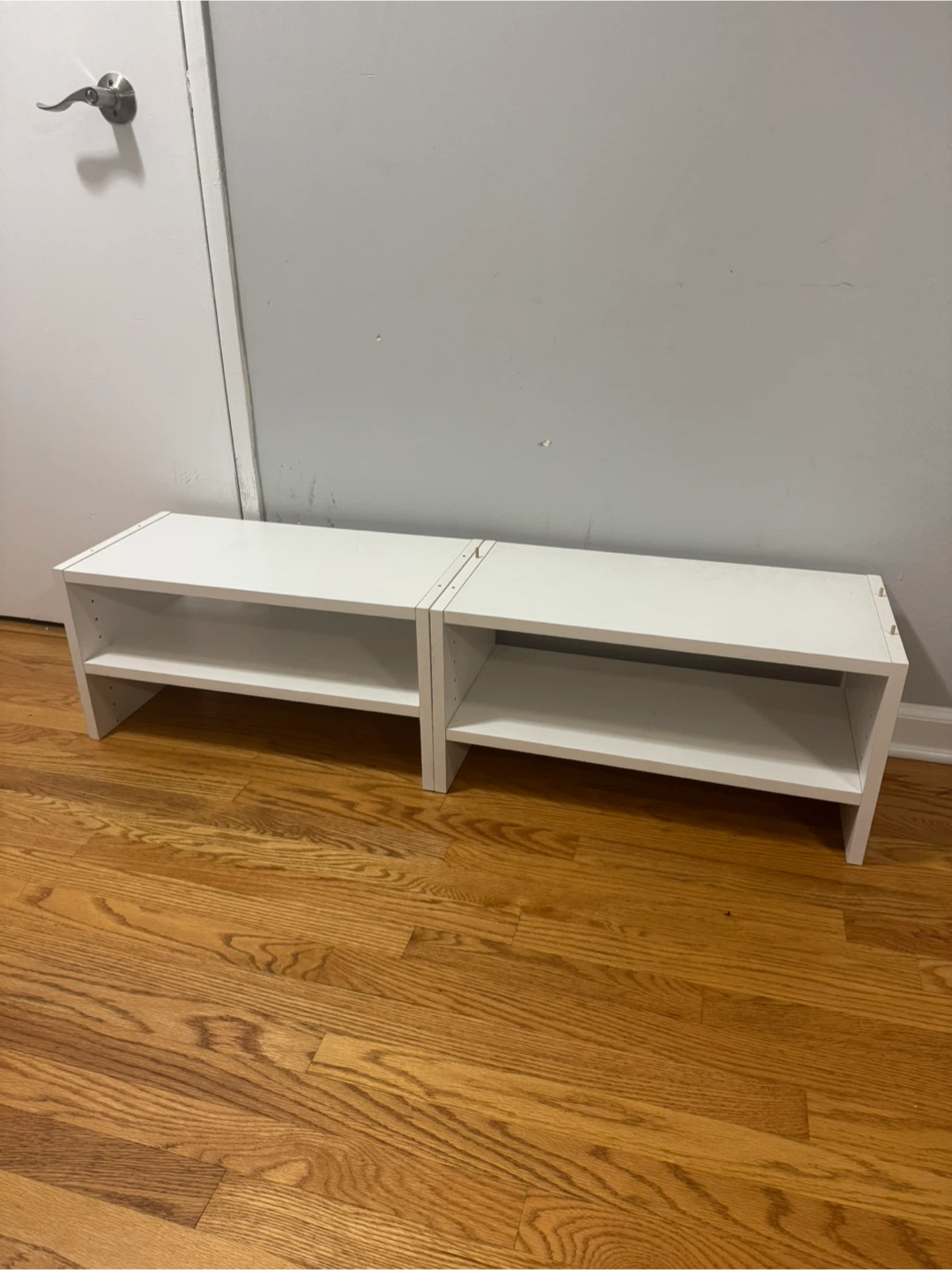 White Shelves - for storage or shoes - photo 3