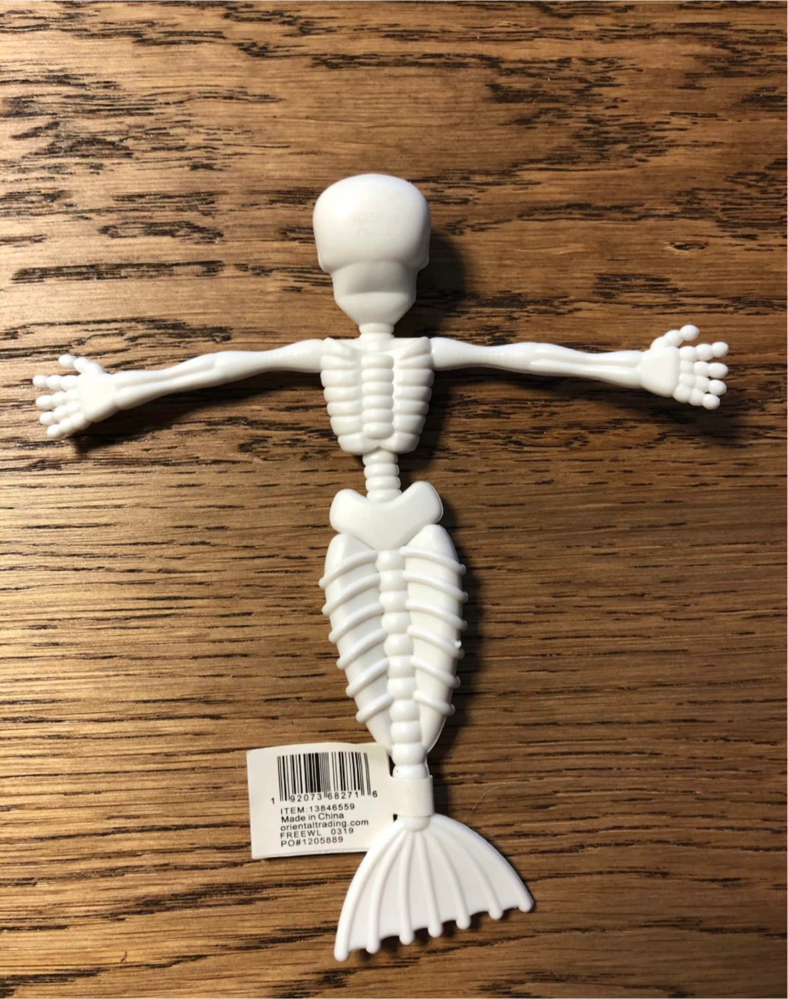 Mermaid Skeleton Bendable Kids Toy lot of 10, New - photo 3