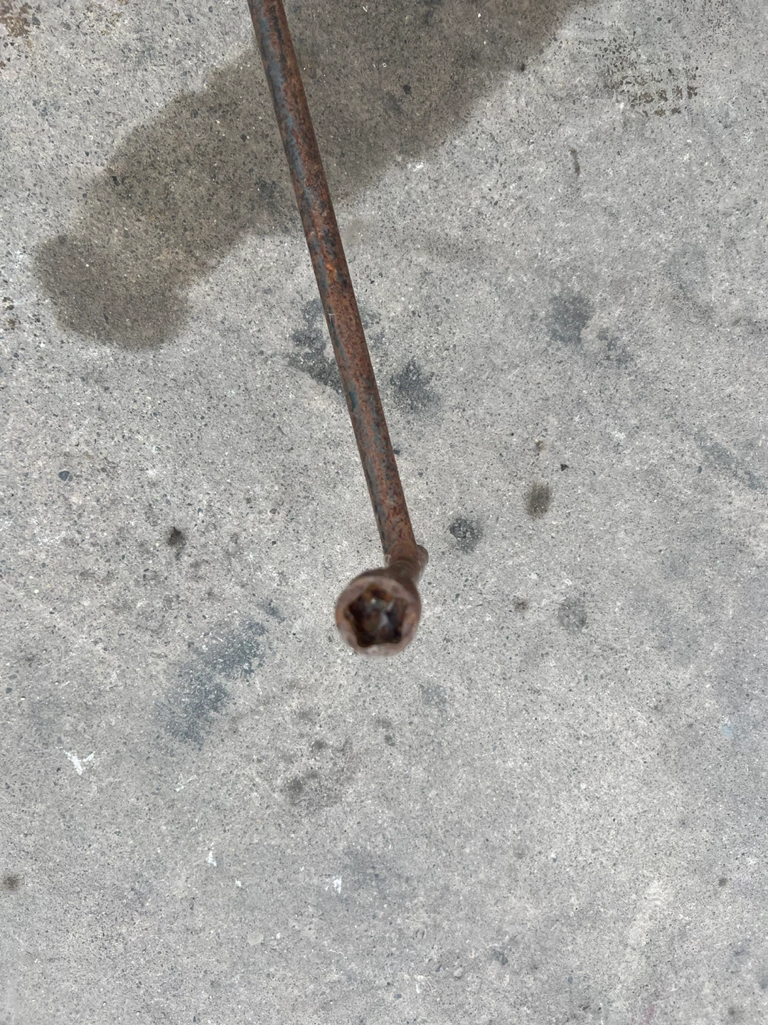 Water service key.  Metal T-Bar Tool - photo 3