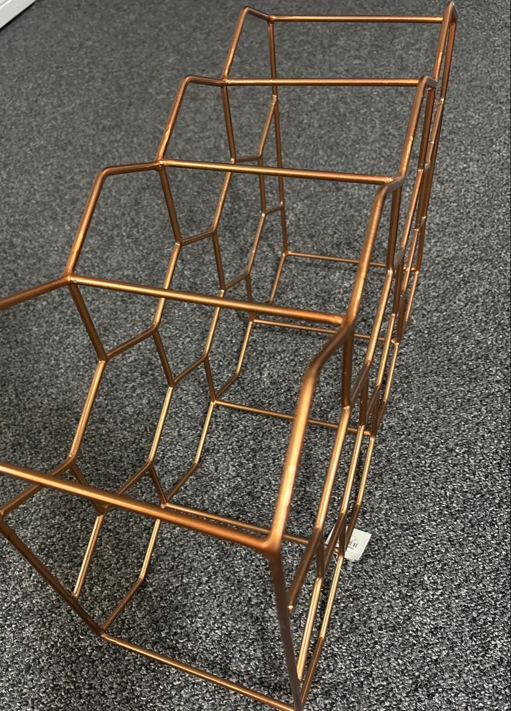 Copper Wine Rack image indicator(2)