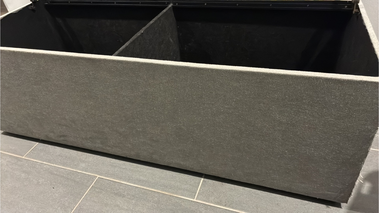 🥕Storage Ottoman Bench - Grey - photo 3