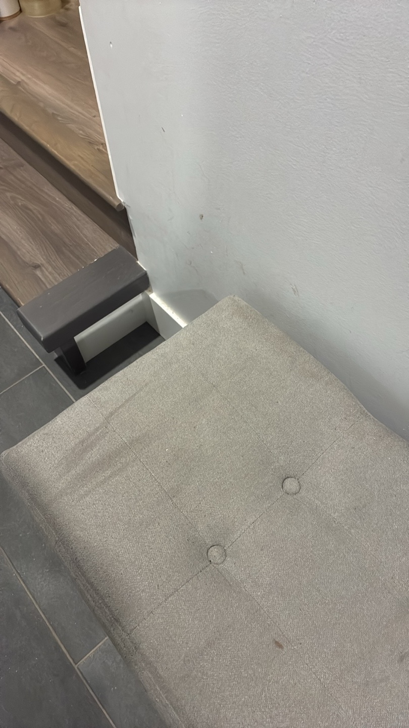 🥕Storage Ottoman Bench - Grey