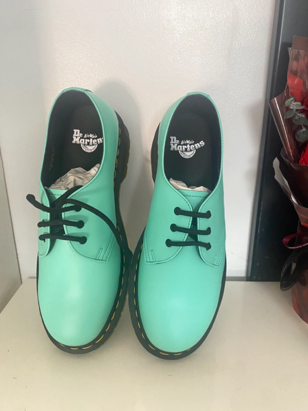 Dr. Martens 1461 Oxford Shoes, Mint Green - photo 2